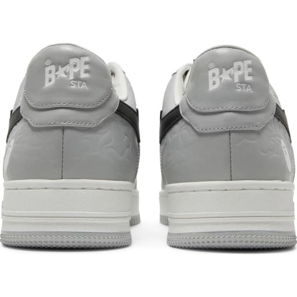 Bapesta Low M2 “White/Grey”