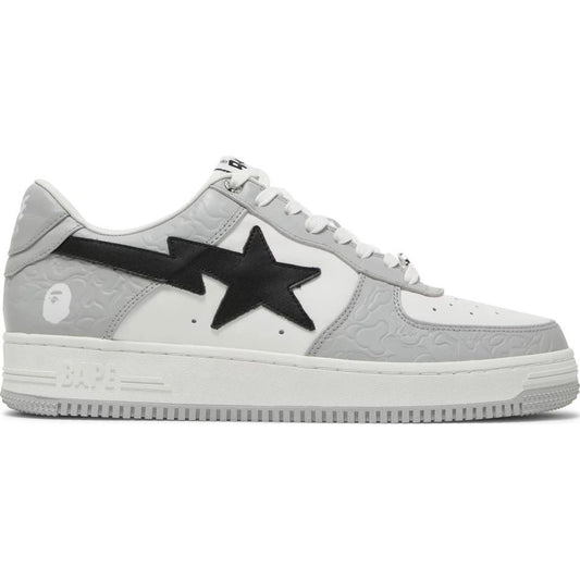 Bapesta Low M2 “White/Grey”