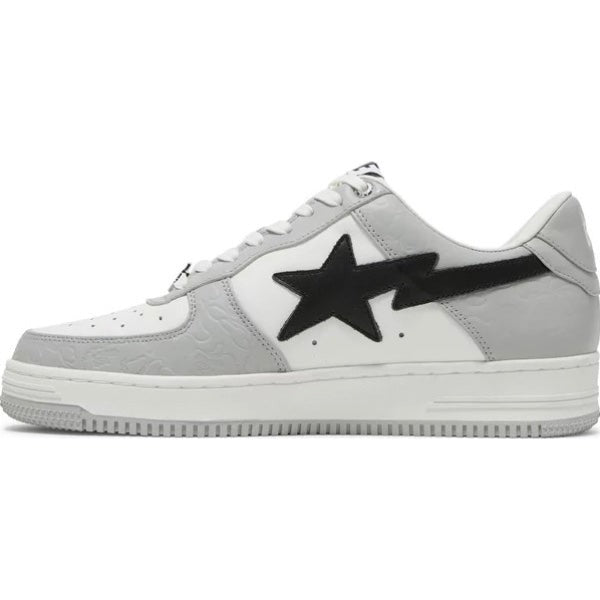 Bapesta Low M2 “White/Grey”