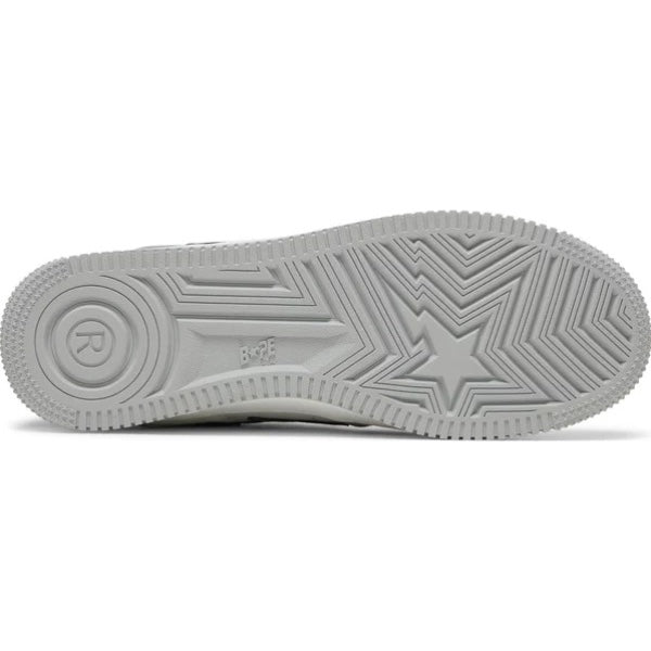 Bapesta Low M2 “White/Grey”