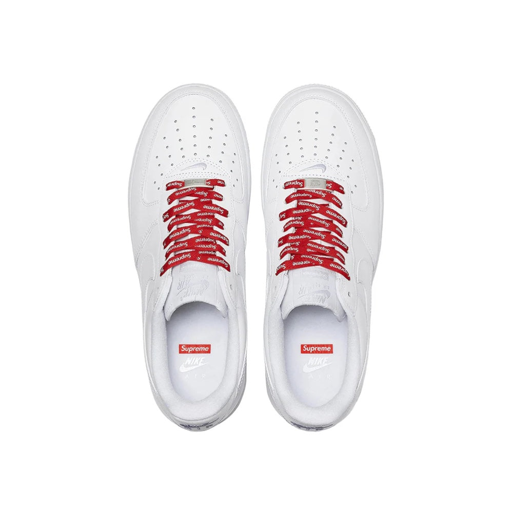 Supreme x Nike Air Force 1 Low 'Box Logo - White'