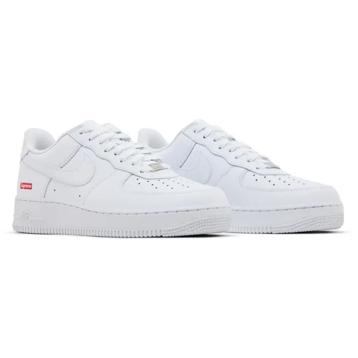 Supreme x Nike Air Force 1 Low 'Box Logo - White'